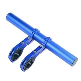 TTSJSM Mountainbike-Lenker TTSJSM Fahrrad Lenker, Lenker Fahrräder 20CM Carbonrohr Fahrradlenker Extender Berg Berg MTB-Fahrrad Lampenhalter Lampen-Taschenlampen-Halter Accessorie (Color : 20cm Blue)