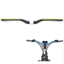 Yajun Ersatzteiles Yajun Carbon Mountain Bike Lenker Ultralange Lenkerbüge Fahrradteile Für Bicyle MTB 31, 8 * 580 / 620 / 660 / 700 / 740mm, Green-Rise, 660mm
