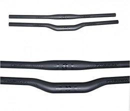 ZZMWLES Ersatzteiles ZZMWLES Voll UD Carbon-Faser-MTB Fahrrad-Lenker 31.8mm Black Matte Mountain Bike Riser / Flach Lenker (Color : Flat 660mm)