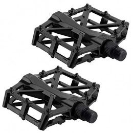BESPORTBLE Ersatzteiles BESPORTBLE 2 Stück Mountainbike Klickpedal Doppelseitenclip MTB-Pedale Rennradpedale aus Aluminiumlegierung (Schwarz)