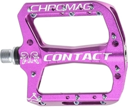 Chromag Ersatzteiles Chromag Contact Pedale für Mountainbike / MTB / Cycle / VAE / E-Bike, Erwachsene, Unisex, Violett, 110 x 105 mm
