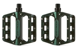 DARTMOOR Ersatzteiles DARTMOOR Stream Flache Aluminium-Pedale für Mountainbikes, Scout Green, 90x95mm