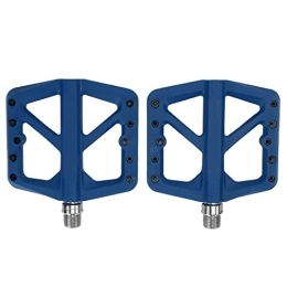 Dewin Ersatzteiles DEWIN Fahrradpedale, 2 Stück, Gute Luftdichtheit, ausreichende Breite, guter Grip, rutschfeste Stollen, Fahrradplattformpedale für Mountainbike(blau)