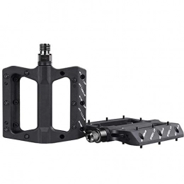 DHTOMC Mountainbike-Pedales DHTOMC Mountainbike-Pedal Black Mountain Bike Pedal-Fahrrad-Nylonfaser Bearing Pedal für MTB Straßen-Fahrrad (Color : Black, Size : One Size)