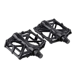 Greatangle Mountainbike-Pedales Greatangle Pair Ultralight Aluminum Alloy Bicycle Pedals Mountain Bike Pedal MTB Road Cycling Riding Alloy Wellgo Pedal Treadle Black Black