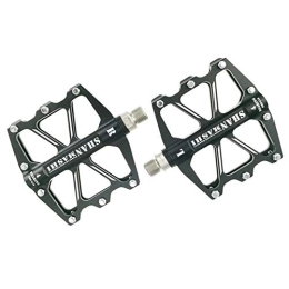 Zongha Mountainbike-Pedales MTB Pedal Pedale Fahrrad Fahrradpedal Fahrradpedale Rennrad Pedale Mountainbike-Zubehör Flache Pedale BMX Pedale Fahrradzubehör Fahrradzubehör Black, Free Size