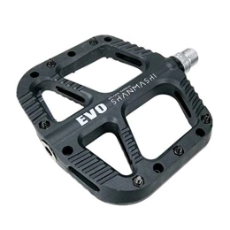 Sunfauo Mountainbike-Pedales MTB Pedal Pedale Fahrradpedale Flache Pedale Rennrad Pedale Mountainbike-Zubehör BMX Pedale Fahrradzubehör Fahrradzubehör Fahrradzubehör Black, Free Size
