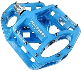 NBXLHAO Ersatzteiles NBXLHAO 9 / 16" Fahrradpedale, Magnesiumlegierung Spindellager Hochfeste rutschfeste große Flache Plattformpedale, für Mountainbike-Rennrad Bike Pedals, Blau