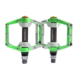 WESEEDOO Mountainbike-Pedales Pedal Fahrrad Fahrrad Pedale Flache Pedale Fahrradzubehör BMX Pedale Rennrad Pedale Fahrradpedale Fahrradzubehör Fahrradzubehör Mountainbike-Zubehör Green, Free Size