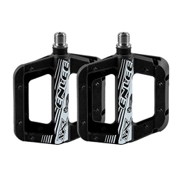 beautyhe Mountainbike-Pedales Pedale MTB Pedal BMX Pedale Flache Pedale Fahrradpedal Fahrradpedale Fahrradzubehör Fahrradzubehör Fahrradzubehör Fahrradzubehör Mountainbike-Zubehör Black, One Size