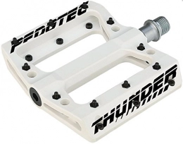 Pedotec Thunder 183 - Pedale ultra light - MTB / BMX (Weiß)