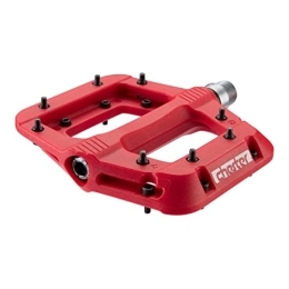 Race Face Mountainbike-Pedales Race Face Pédales Chester-Rouge Pedale, rot, 15mm-18, 4mm