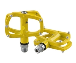 Pokem&Hent Ersatzteiles Road Racing Fahrrad Ultraleichte Aluminium / Magnesium Fahrradpedal Mountain Bike Pedal Yellow