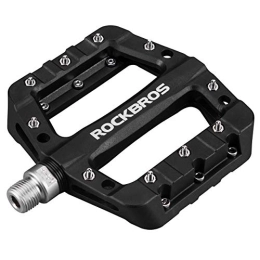 RockBros Ersatzteiles ROCKBROS Fahrradpedale Nylon Composite Flatpedale 9 / 16 Mountain Bike Pedale 3 Bearing rutschfest Wasserdicht Anti-Staub