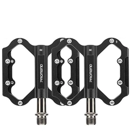 WanuigH Mountainbike-Pedales WanuigH Fahrradpedale Fahrrad Mountainbike Pedal-Aluminiumlegierung Lager Lager Pedal-Fahrrad-Pedal rutschfeste Fahrradpedale (Farbe : Black, Size : One Size)