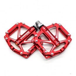 Willyn Mountainbike-Pedales Willyn Aluminium Fahrrad Pedale MTB / Mountainbike Pedal / BMX Pedal / Kugellager + Cr-Mo Achse (JT05-R-D)