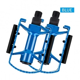 WYNZYFGF Ersatzteiles WYNZYFGF WY Anti-Rutsch-Fahrradpedale Aluminiumlegierung für MTB Mountain Rode Bike Fußplattform Outdoor Sports Radfahren Fahrradpedale ZYFGF-TB (Color : Blue)
