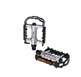 XLC Mountainbike-Pedales XLC Unisex – Erwachsene MTB Pedal PD-M28, Silber / schwarz, One Size