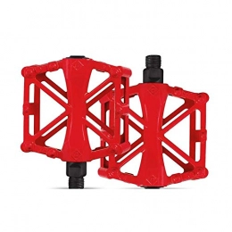 Zidao Mountainbike-Pedales Zidao Bicycle Pedals 9 / 16 Cycle Sealed Bearing Bicycle Pedals, Ball Bearing Pedal, Rot