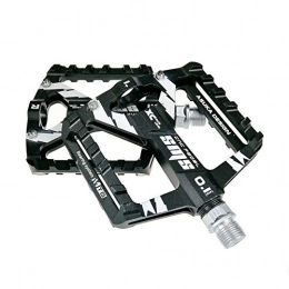 ZXCOOJOOK Ersatzteiles ZXCOOJOOK Fahrradpedal Aluminiumlager Ultraleichte Anti-Rutsch-Doppel-Palin Fuß Mountain Road Universalteile (Color : Black)