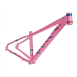 AIRAXE Mountainbike-Rahmen AIRAXE LUFTAXE 27, 5 Mountainbike Rahmen MTB Fahrrad 29 Zoll (Color : Pink, Size : 343mm)