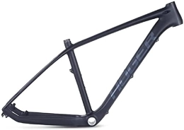 BIKECO T700 Carbon MTB Rahmen 27.5er MTB Fahrradrahmen 27.5 Carbon Mountainbike fahrradrahmen BB30 Rahmen 19 Zoll Vollcarbon Fiber MTB Rahmen (19 Zoll schwarz schwarzes Logo)