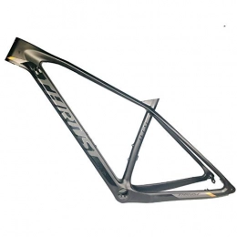 MOMIN Mountainbike-Rahmen Fahrradrahmen T1000 New 29er Yellow Boost Fahrrad Carbon Faserrahmen Tretlager: BSA & Bb30 & Pf30 MTB Rahmen Fahrradzubehör 29er Alloy MTB Frame (Size:29er 15 Inch BSA; Color:Black)