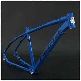 HIMALO Mountainbike-Rahmen HIMALO 29er MTB Rahmen Aluminiumlegierung Hardtail Mountainbike Rahmen 17'' XC Scheibenbremse Starrer Rahmen QR 135 Mm, Mit Headset (Color : Blauw, Size : 29x17'')