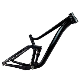 HIMALO Mountainbike-Rahmen HIMALO Downhill MTB-Rahmen 27.5er / 29er Federung Mountainbike Rahmen 16'' / 18'' DH / XC / AM Boost Steckachse Rahmen 148mm, Für 3.0'' Reifen (Size : 29 * 18'')