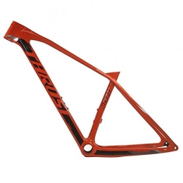HNXCBH Mountainbike-Rahmen HNXCBH Fahrradrahmen Carbon-Faser-Boost-Rahmen im Freien Mountain Bike Zubehör MTB Fahrrad-Rahmen 148 * 12 Maximale Reifen 2.35 (Color : Orange, Size : 29er 19 inch PF30)