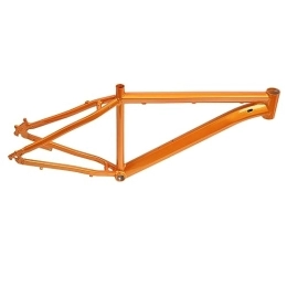 Jolre Mountainbike-Rahmen Jolre 26-Zoll-Fahrradrahmen, Mountainbike-Rahmen, Aluminium-Legierungsrahmen, Fahrrad-Faltrahmen, Kipp-Hardtail-Rahmen, 66 cm. (Orange)