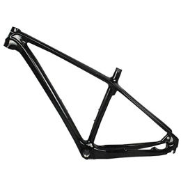 LJHBC Mountainbike-Rahmen LJHBC Fahrradrahmen Leichtes Mountainbike T800 Kohlefaserrahmen Scheibenbremse 29ER Räder (Color : Black, Size : 29erx19in)