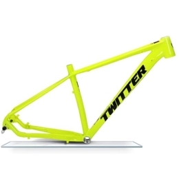 DHNCBGFZ Mountainbike-Rahmen MTB-Rahmen 27, 5 / 29er Aluminiumlegierung Trail-Mountainbike-Rahmen 15'' / 17'' / 19'' Scheibenbremse Steckachse 12x148mm Boost XC-Rahmen Verlegung Intern ( Color : Fluorescent yellow , Size : 27.5x19" )
