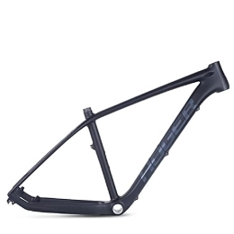 QQY Ersatzteiles QQY Carbon Rahmen 27, 5 er Mountainbike Rahmen Carbon Fahrrad BB30 Rahmen 19 Zoll Vollcarbon Fiber MTB Rahmen (schwarz)
