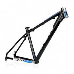 Mountain Bike Ersatzteiles Rennrad Rahmenset, AM / XF220 Mountainbike-Rahmen, 26 / 27, 5 Zoll leichten Aluminiumlegierung-Fahrrad-Rahmen, Geeignet for MTB, Cross Country, Down Hill (schwarz / blau) (Size : 26")