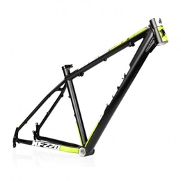 Mountain Bike Ersatzteiles Rennrad Rahmenset, AM / XF220 Mountainbike-Rahmen, 26 / 27, 5 Zoll leichten Aluminiumlegierung-Fahrrad-Rahmen, Geeignet for MTB, Cross Country, Down Hill (schwarz / grün) (Size : 27.5")