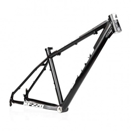 Mountain Bike Mountainbike-Rahmen Rennrad Rahmenset, AM / XF220 Mountainbike-Rahmen, 26 / 27, 5 Zoll leichten Aluminiumlegierung-Fahrrad-Rahmen, Geeignet for MTB, Cross Country, Down Hill (schwarz / weiß) (Size : 27.5")