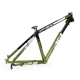 Mountain Bike Ersatzteiles Rennrad Rahmenset, AM / XP300 Mountainbike-Rahmen, 26 / 16 Zoll leichten Aluminiumlegierung-Fahrrad-Rahmen, Geeignet for MTB, Cross Country, Down Hill (schwarz / grün)