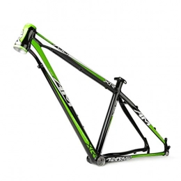 Mountain Bike Ersatzteiles Rennrad Rahmenset, AM / XR700 Mountainbike-Rahmen, 26 / 16 Zoll leichten Aluminiumlegierung-Fahrrad-Rahmen, Geeignet for MTB, Cross Country, Down Hill (schwarz / grün)
