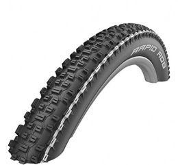 1 x Schwalbe Mountainbike-Reifen 1 x Schwalbe Rapid Rob Fahrrad-Reifen Decke weißer Streifen 57-584 (27, 5 x 2, 25)