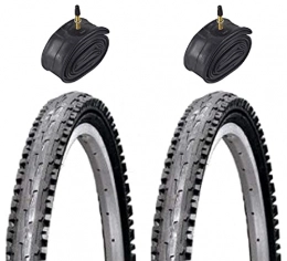 Vancom Mountainbike-Reifen 2 Fahrradreifen – Mountainbike – 26 x 1, 95 – mit Presta-Schläuchen