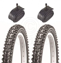 Vancom Ersatzteiles 2 Fahrradreifen Reifen Fahrrad - BMX / Mountainbike 20 X 2.125 & Schrader Schlauch