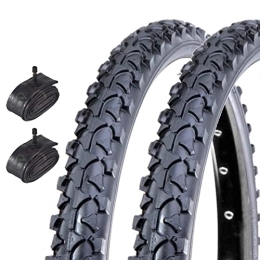 ECOVELO Mountainbike-Reifen 2 Reifen 16 x 1, 75 (44-305) + Schläuche Amerika MTB Fahrrad MOUNTAIN BIKE KINDER