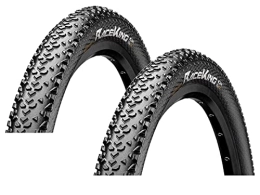 Nicht Angegben Mountainbike-Reifen 2 Stück 27, 5" Zoll Continental Race King 2.2 Fahrrad Reifen Mantel Decke Tire 55-584 schwarz