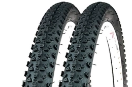 Unbekannt Mountainbike-Reifen 2 Stück 29 Zoll Fahrrad Reifen 54-622 MTB Mountain Bike 29x2.10 Tire Mantel schwarz
