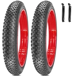 SIMEIQI Ersatzteiles 2 Stück 50, 8 x 10, 2 cm Fat Bike Reifen Elektrofahrrad Reifen Mountainbike Schnee Fahrradreifen (2 Stück)