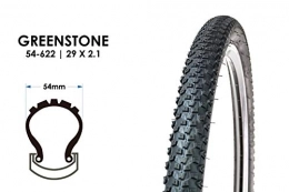 Greenstone Mountainbike-Reifen 29 Zoll Fahrrad Reifen 54-622 MTB 29 x 2.10 Mountain Bike Tire Mantel Decke schwarz
