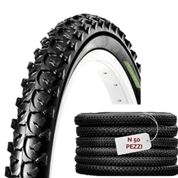 ECOVELO Mountainbike-Reifen 50 MTB Reifen 26 x 1.95 (50-559) Nr. 50 Stück, 26 Zoll Reifen für Mountainbike