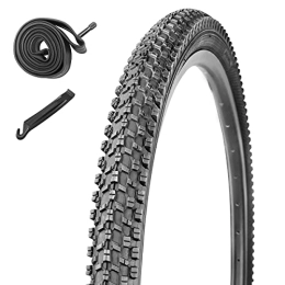 YIROAD Mountainbike-Reifen 61 x 4, 95 cm Fahrradreifen Faltperle Ersatzreifen Doppelverpackung für MTB Mountainbike Reifen mit Innenschläuchen und Hebeln