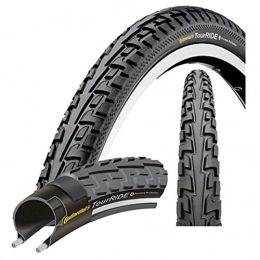 Continental Ersatzteiles Continental Tour Ride Tyre 26 x 1.75 Reflective Non Foldable Black